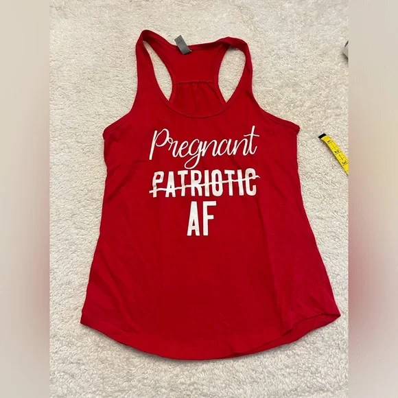 Pregnant AF Tank Top - Picture 1 of 4